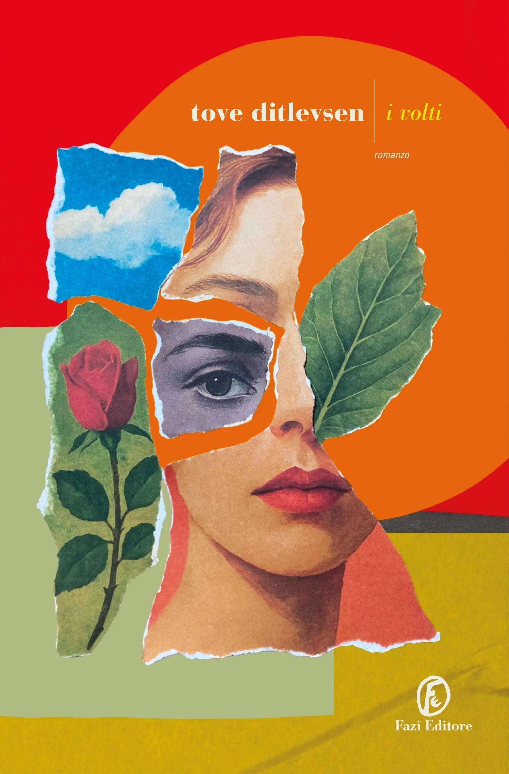 Capa de Livro - "i volti", Fazi Editore, Roma, Itália